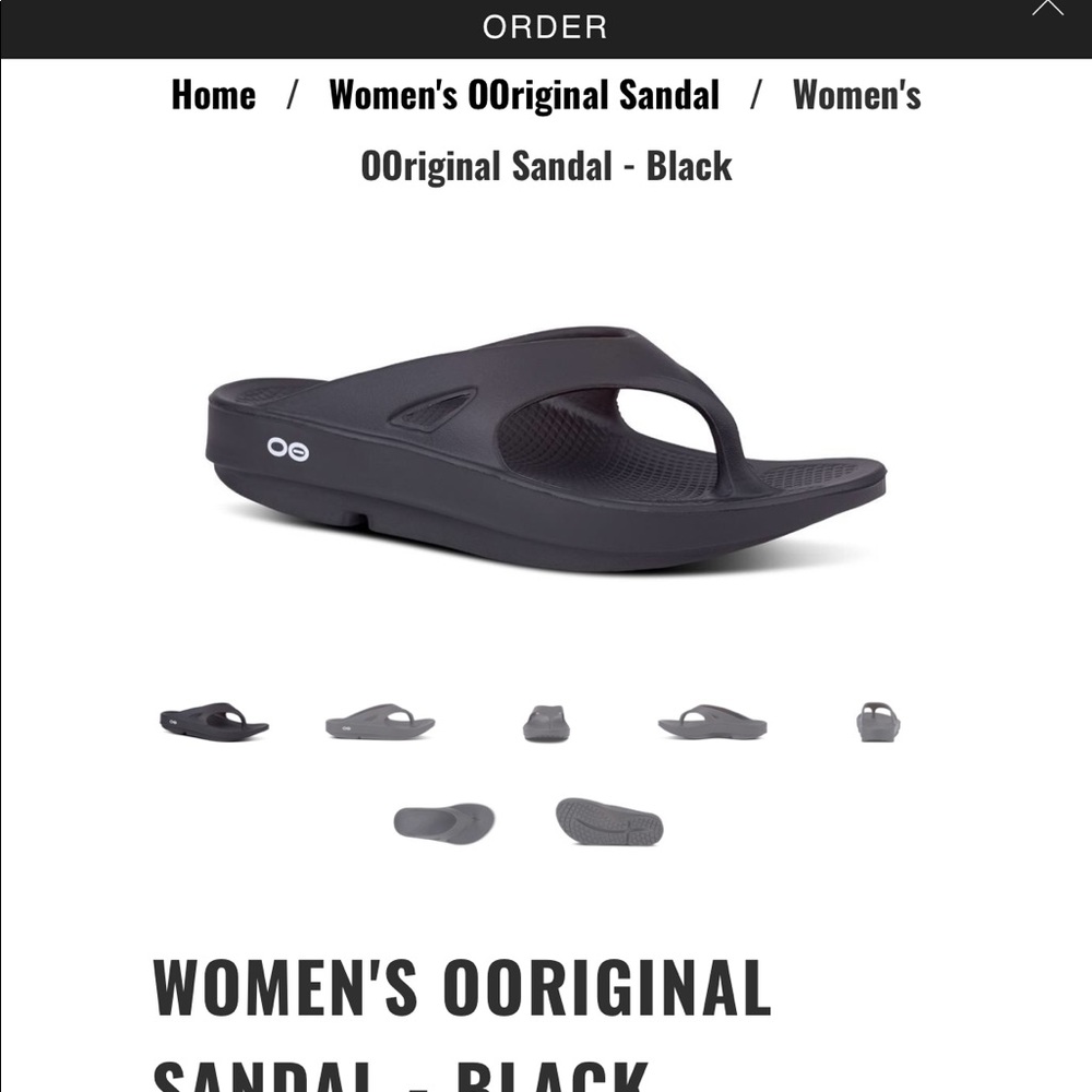 Women’s original OOFOS sandals